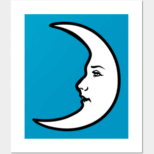 moon Posters and Art